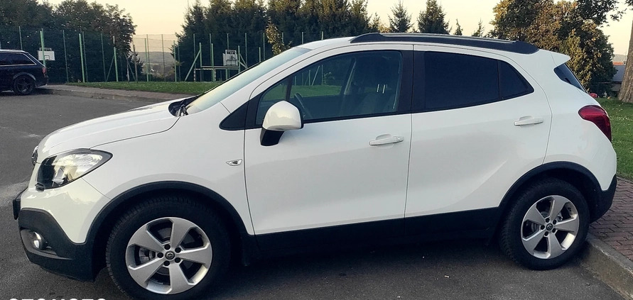 Opel Mokka cena 48500 przebieg: 155000, rok produkcji 2015 z Brzozów małe 704